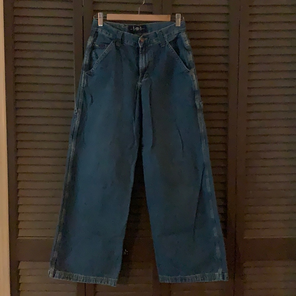Retro 90s LEI High Waist Wide Leg Carpenter Jeans